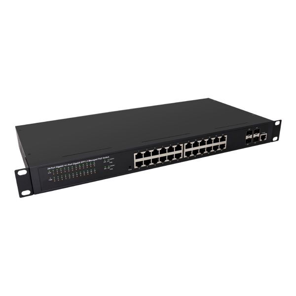 T3128-M-C4GS24G-POE 千兆二層管理型POE交換機(jī)
